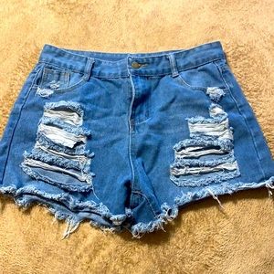 Jean shorts